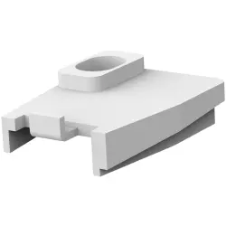 Strain relief cover, 2 pole for connector, 640713-2