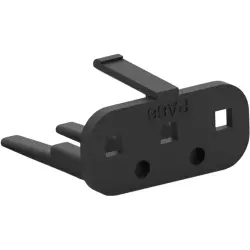 Position assurance, 3 pole for signal double locking series, 2321927-3