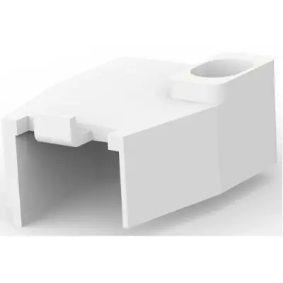 Strain relief clamp for plug, 640715-1 - 1