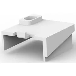 Strain relief for series 2 Universal MATE-N-LOK II, 640717-1