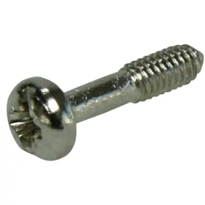 Collar screw, brass, (L x Ø) 11 mm x 2.5 mm, HS 1 - 1