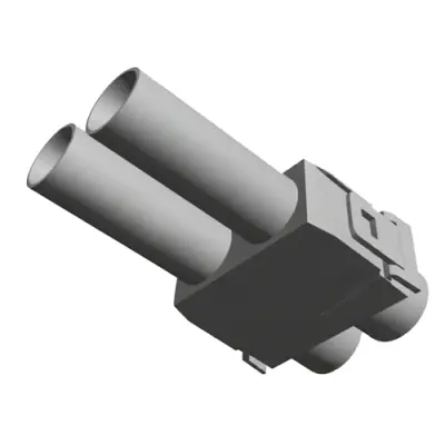 Pin contact insert, 2 pole, unequipped, crimp connection, 1103156-1 - 1