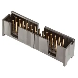 Pin header, 40 pole, 2 rows, pitch 2.54 mm, solder pin, pin header, tin-lead, 111715-8