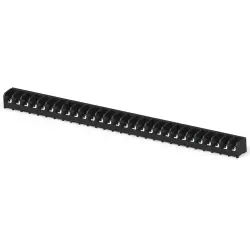 PCB terminal, 28 pole, AWG 22-12, 25 A, screw connection, black, 1-1546399-3