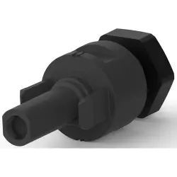 DC/AC converter plug, 2.5 mm², 1 kV, socket, 1-1971920-1