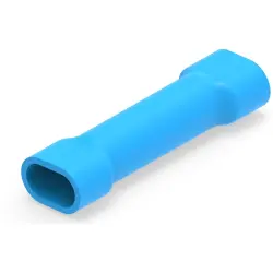 Butt connectorwith insulation, 1.25-2.0 mm², AWG 16 to 14, blue, 26.16 mm, 1-34204-0