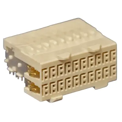 Female connector, 80 pole, pitch 2.5 mm, angled, 1469077-1 - 1