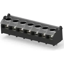 PCB terminal, 7 pole, AWG 22-14, 15 A, screw connection, black, 1546927-7