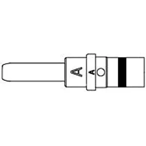 Pin contact, AWG 14-12, crimp connection, 1738017-1 - 1