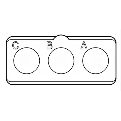 Blank Insert, 1738085-1 - 1