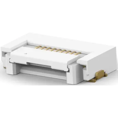 Socket, 9 pole, 1 row, pitch 0.5 mm, SMD, socket, gold-plated, 1775333-9 - 1