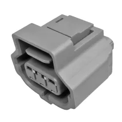 Plug, 3 pole, straight, 1 row, black, 184315-1