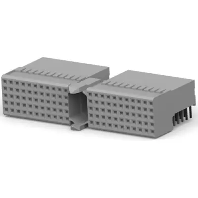 Female connector, 110 pole, pitch 2 mm, angled, 1857989-1 - 1