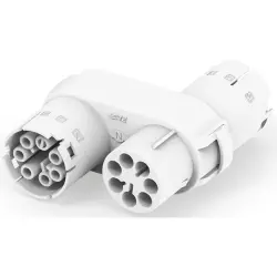 Circular connector, 5 pole, crimp connection, straight, 1879995-3