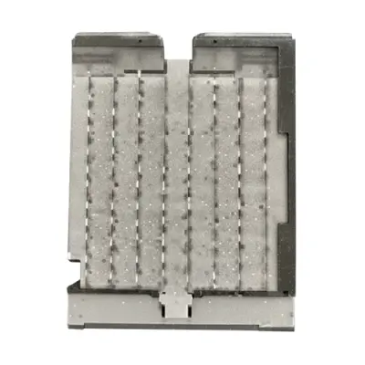 Male connector, 90 pole, pitch 1.9 mm, straight, 1934341-1 - 1