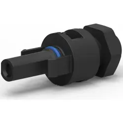 DC/AC converter plug, 4.0-6.0 mm², 1 kV, socket, 1971920-1