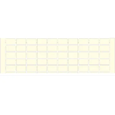 Terminal marker for terminal block, 1SNA230115R2500 - 1