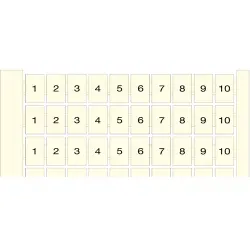 Terminal marker for terminal block, 1SNA232003R2700