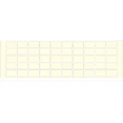 Terminal marker for terminal block, 1SNA233032R1400