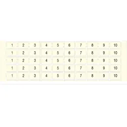 Terminal marker for terminal block, 1SNA237008R0100