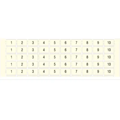 Terminal marker for terminal block, 1SNA237008R0100 - 1