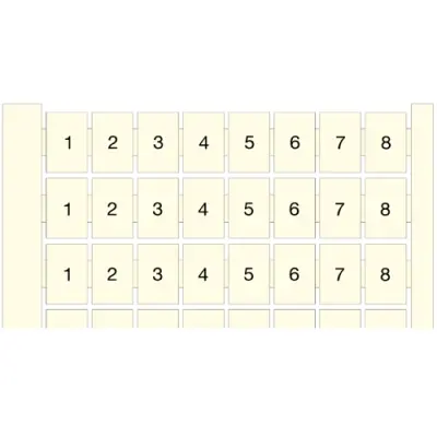 Terminal marker for terminal block, 1SNA238001R0300 - 1