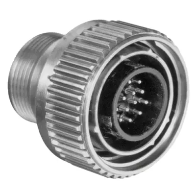 Circular connector, 37 pole, crimp connection, straight, 208472-3 - 1