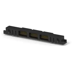 Connector, 76 pole, angled, black, 2085123-1