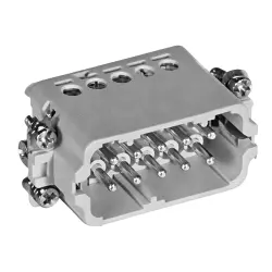 Pin contact insert, 5, 16 pole, unequipped, crimp connection, 2-1103416-7