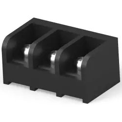 PCB terminal, 8 pole, AWG 26-14, 15 A, screw connection, black, 2-1437404-9
