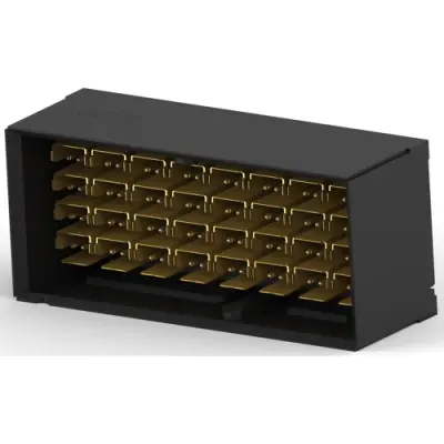 Male connector, 64 pole, pitch 3.9 mm, straight, 2187799-1 - 1