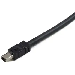 Connection cable, 2 m, plug straight to open end, 0.129 mm², AWG 26, 2-2205130-3