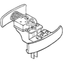 Crimping pliers for IDC connector, AMP 229451-2
