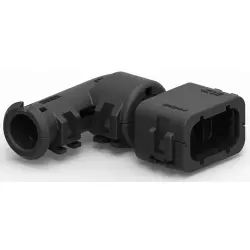 Plug end housing, for sealed connector, 2302482-1