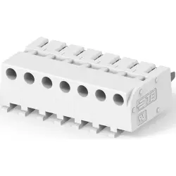 PCB terminal, 7 pole, pitch 5 mm, AWG 24-18, 5 A, push-in, natural, 2319461-7