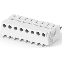 PCB terminal, 8 pole, pitch 5 mm, AWG 24-18, 5 A, push-in, natural, 2319461-8