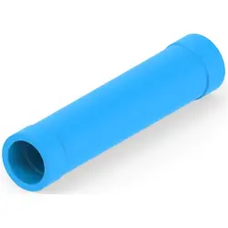 Butt connectorwith insulation, 1.04-2.62 mm², AWG 16 to 14, blue, 28.06 mm, 2-34071-2
