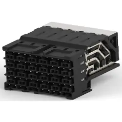 Female connector, 48 pole, pitch 3.9 mm, angled, 2356429-1