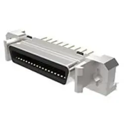 D-Sub socket, 14 pole, straight, solder pin, 2-5175887-1