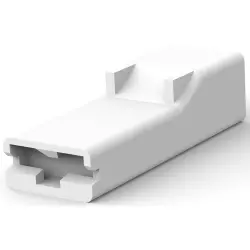 Insulating grommet for 4.75 mm, 1 pole, PA, UL 94V-2, natural, 2-880488-1