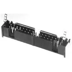 Pin header, 60 pole, 2 rows, pitch 2.54 mm, solder pin, pin header, tin-plated, 3-1761608-6