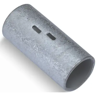 Butt connector, uninsulated, gray, 83.06 mm, 324471 - 1