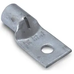 Uninsulated rectangular contact tab with hole, 50-60 mm², 8.3 mm, M8, 325302