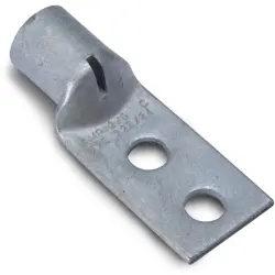 Uninsulated rectangular contact tab with hole, 177 mm², 9.91 mm, 326806