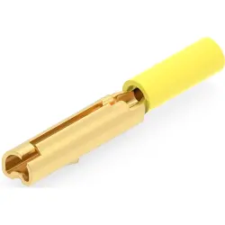 Insulated pin cable lug, 0.205-0.326 mm², AWG 24 to 22, yellow, 329317