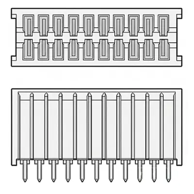 Card connector, 338030-1 - 1