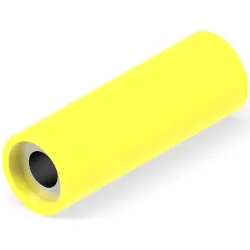 Foil connectorwith insulation, 3.0-6.0 mm², AWG 12 to 10, yellow, 21.41 mm, 34135