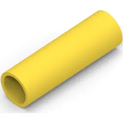 Foil connectorwith insulation, 3.0-6.0 mm², AWG 12 to 10, yellow, 22.1 mm, 34136