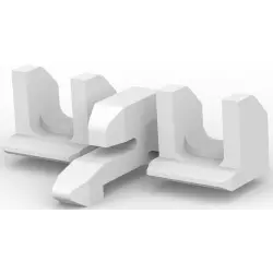 Insulating grommet, 2 pole, PA, UL 94V-0, natural, 353254-1