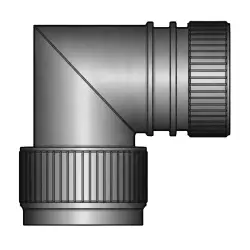 Housing for circular connector, 357176-000